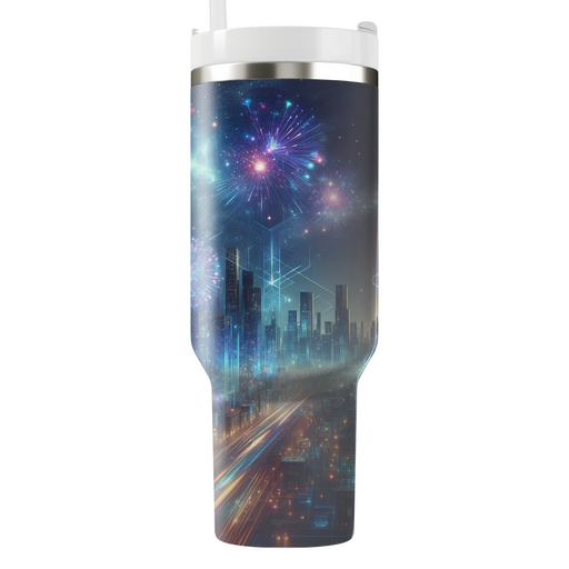 Dreamscape New Year - A Vision Of Tomorrow Custom Tumblers