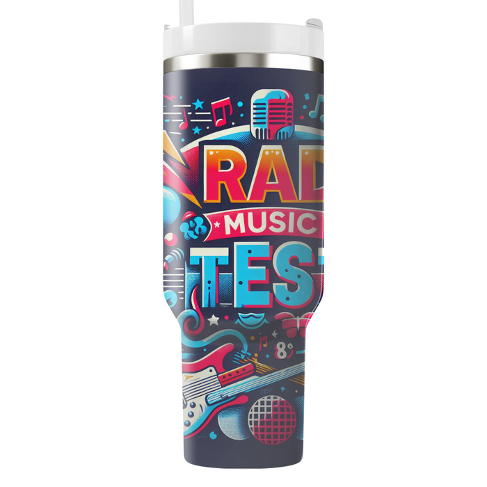 Rad Retro Music Fest Custom Tumblers