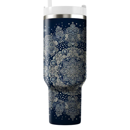 Winter Snowflake Wonder  Insulated Tumblers