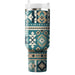 Turquoise Tribal Echoes  Tumblers With Lids