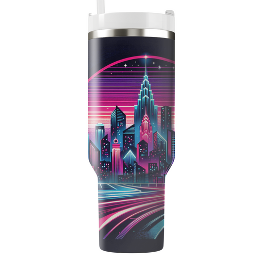 Vibrant Nightlife  Custom Tumblers