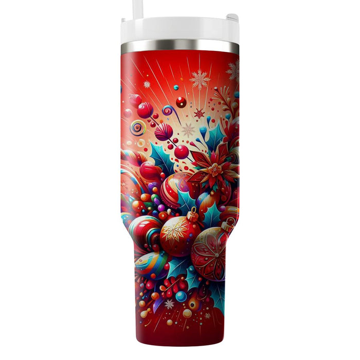 Winter Festive Spirits  Personalized Tumblers