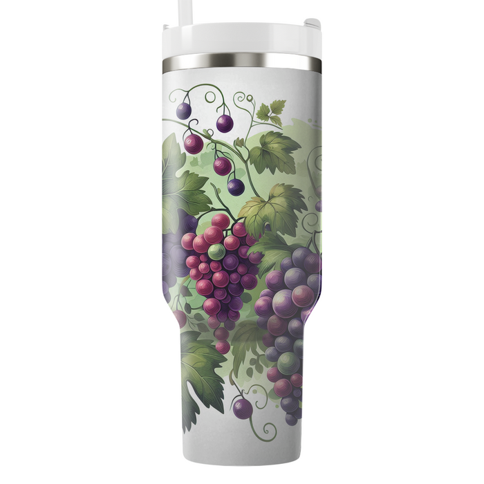 Whimsical Grape Vines  Custom Tumblers