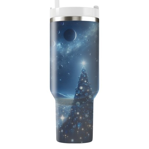 Starlit Yule Tumblers With Lids