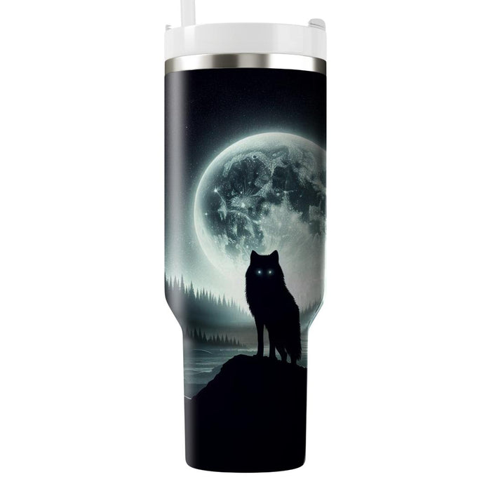 Wild Wolf Whisper  Personalized Tumblers