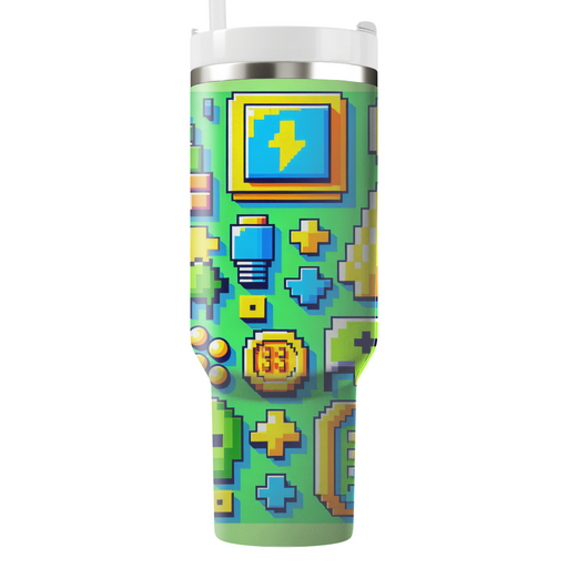 Retro Video Game Universe Personalized Tumblers