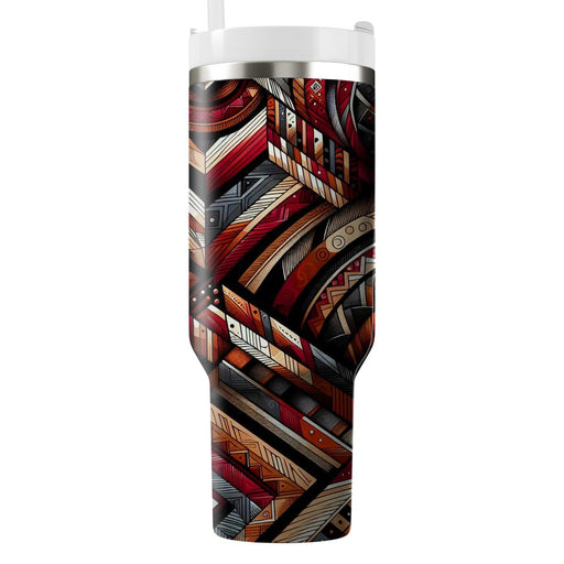 Techno Tribal  Tumbler Cups