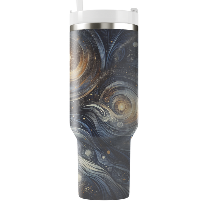 Galactic Solstice - A Cosmic Yule Celebration  Custom Tumblers