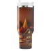 Autumn Cozy Cabin Retreat  Tumbler Cups