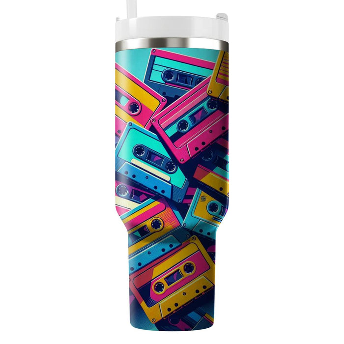 Rad Retro Tapes  Insulated Tumblers