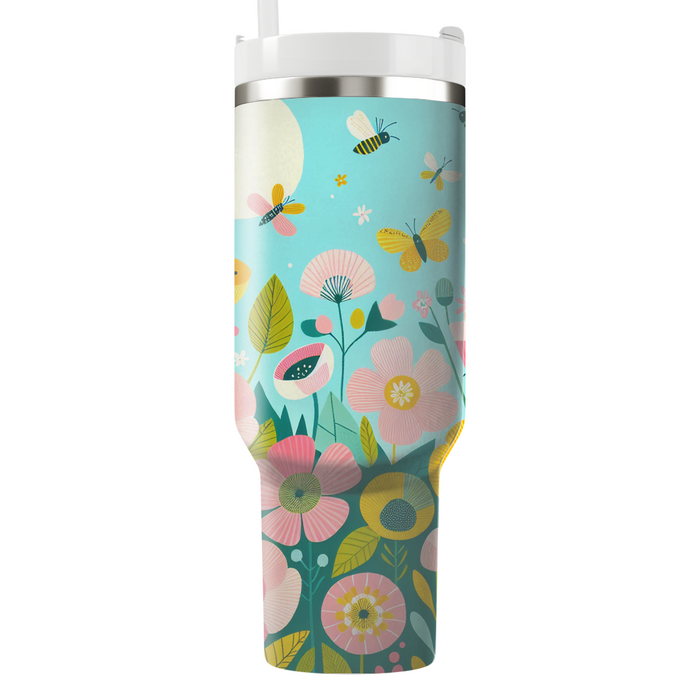 Spring Garden Escape  Travel Tumblers