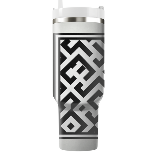 Classic Houndstooth  Insulated Tumblers