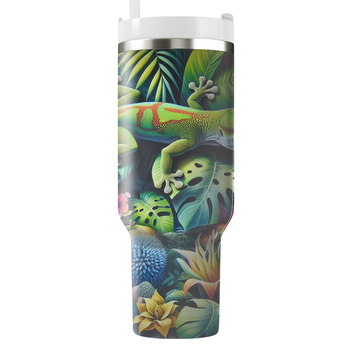 Bold Gecko Adventure  Tumblers With Lids