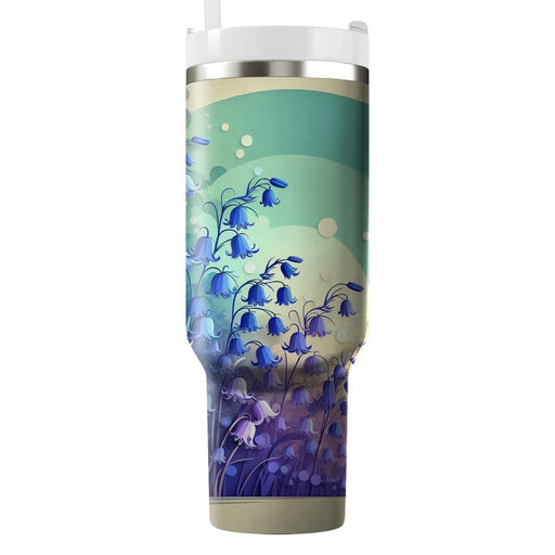 Bluebell Dreamscape  Unique Tumblers