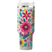 Whimsical Retro Florals  Tumblers For Gifts