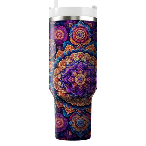 Bohemian Colorful Mandalas  Unique Tumblers