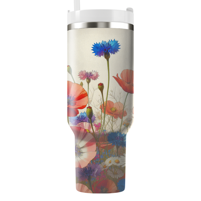 Wildflower Meadow Symphony  Custom Tumblers