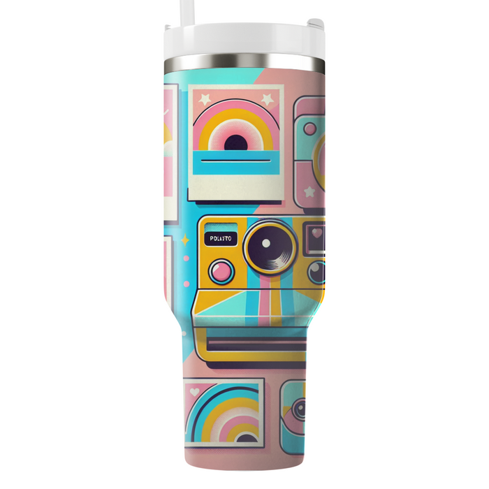 Retro Polaroid  Custom Tumblers