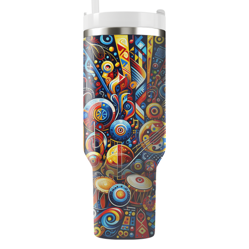 Festival Of Sounds - A Musical Celebration  Decorative Tumblers