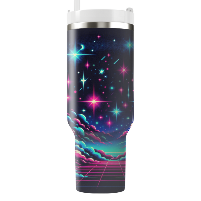 Neon Night Skies  Tumblers For Gifts