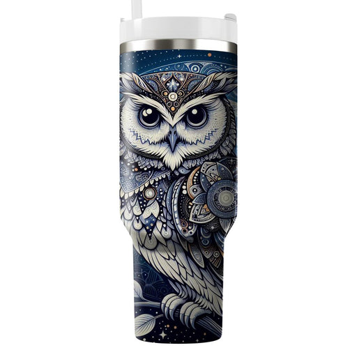 Galactic Owl Wisdom  Custom Tumblers