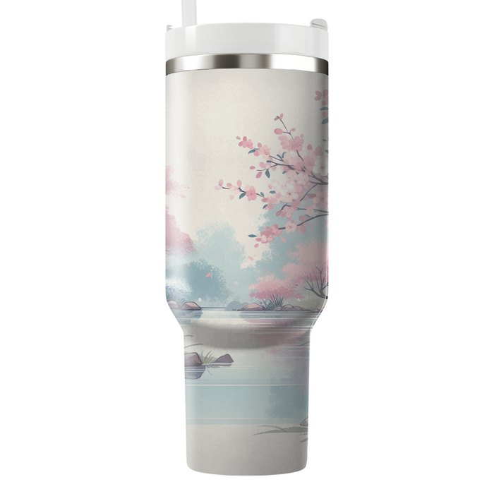 Springtime Serenity  Travel Tumblers