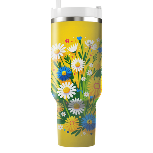 Whimsical Wildflower Bliss  Custom Tumblers