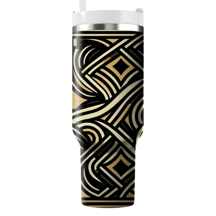 Abstract Lines And Arches  Insulated Tumblers