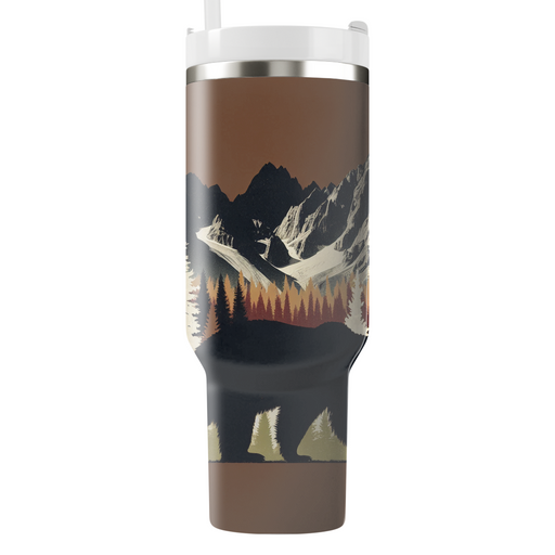 Adventurous Bear Tracks  Tumblers For Gifts