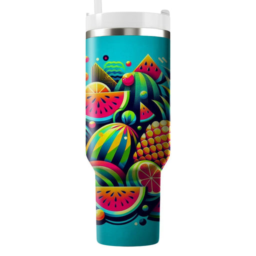 Vivid Summer Splash  Insulated Tumblers