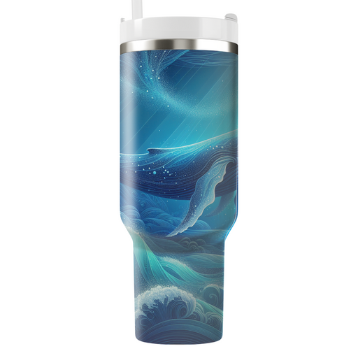 Majestic Whale Voyage  Decorative Tumblers