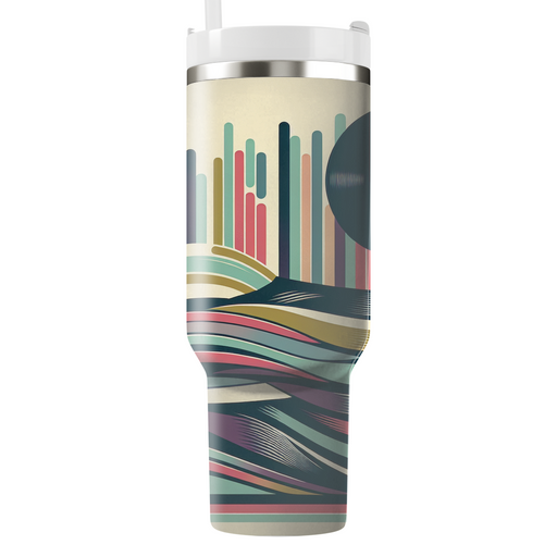 Retro Vinyl Vibes Decorative Tumblers