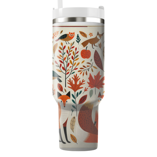 Autumn Woodland Adventure  Tumblers With Lids