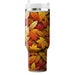 Autumn Leaf Pattern  Insulated Tumblers