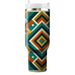 Retro Patterned Diamonds Insulated Tumblers