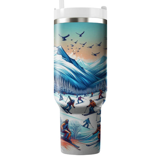 Winter Adventure Spirit  Travel Tumblers