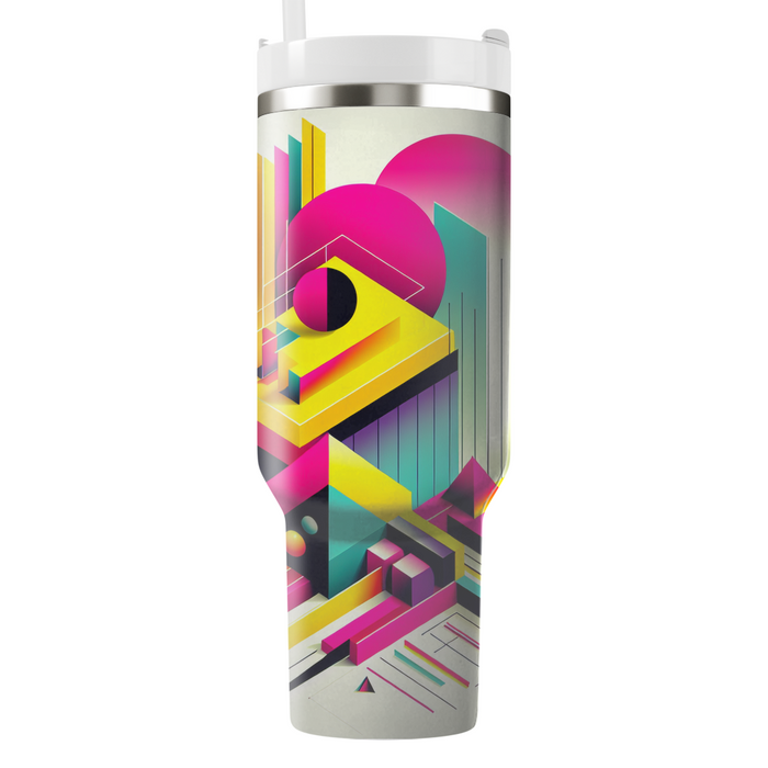 New Wave Geometrics  Personalized Tumblers