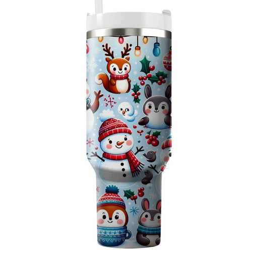 Winter Joyful Wonderland  Tumblers For Gifts