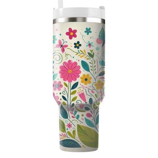 Whimsical Garden Party  Tumblers For Gifts