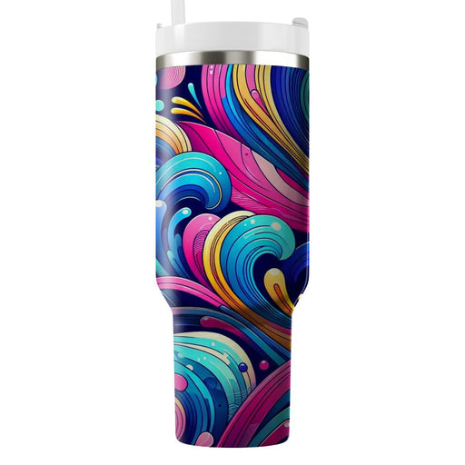  Waves  Custom Tumblers