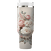 Floral Cascade Elegance  Travel Tumblers