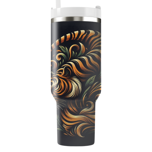 Bold Tiger Patterns  Tumbler Cups