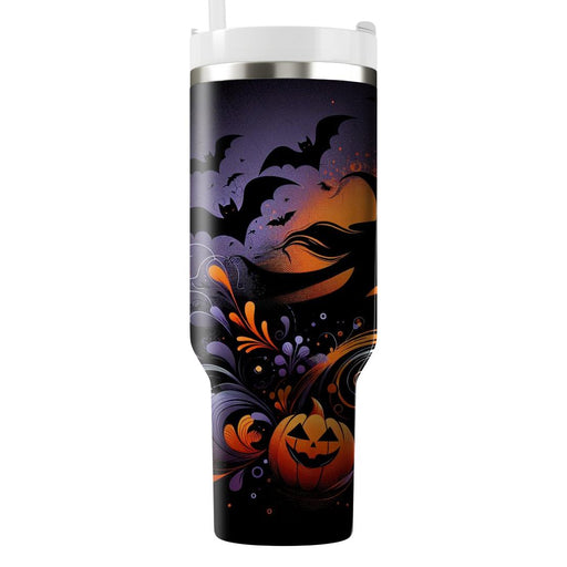 Festival Of Shadows - A Modern Halloween  Custom Tumblers