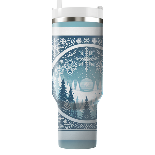 Winter Hues  Personalized Tumblers