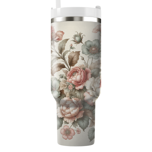 Vintage Floral Tea Party  Custom Tumblers