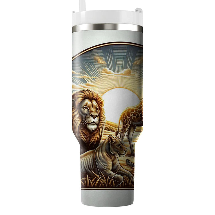 Wild Safari Journey  Travel Tumblers