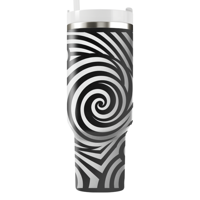 Op Art Spiral Illusion  Unique Tumblers