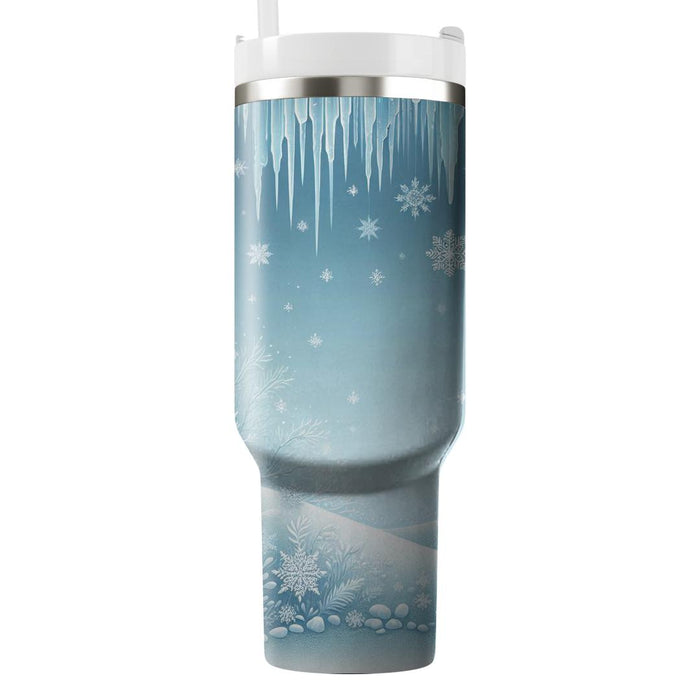 Winter Icicle Dreams  Custom Tumblers