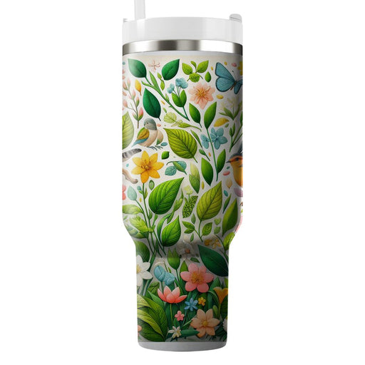 Spring Nature's Rebirth  Tumblers With Lids