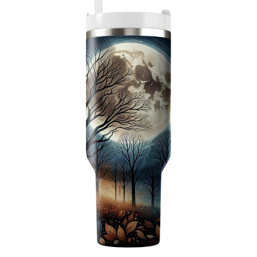 Autumn Moonlit Path  Tumblers For Gifts